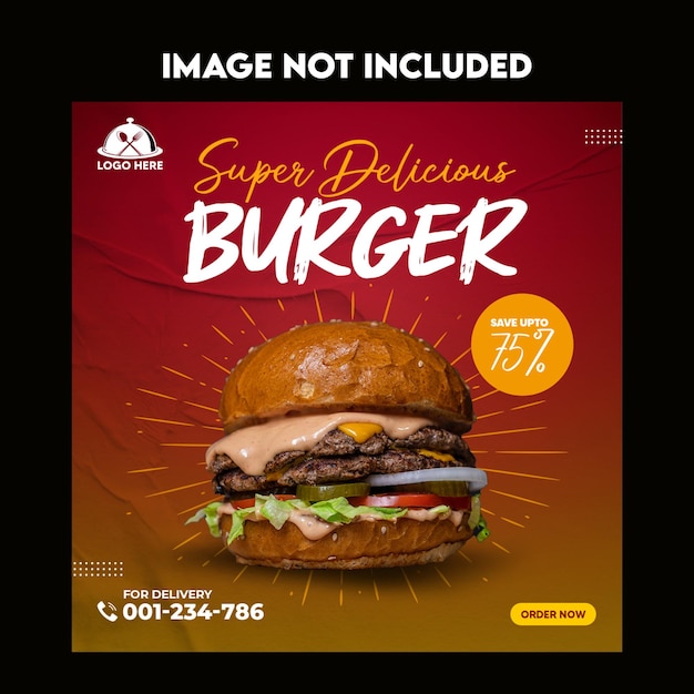 Delicious burger