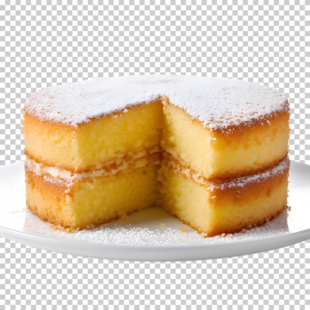 PSD delicious cake isolated on transparent background