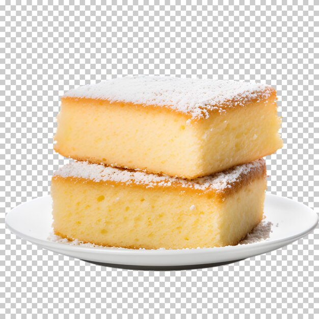 PSD delicious cake isolated on transparent background