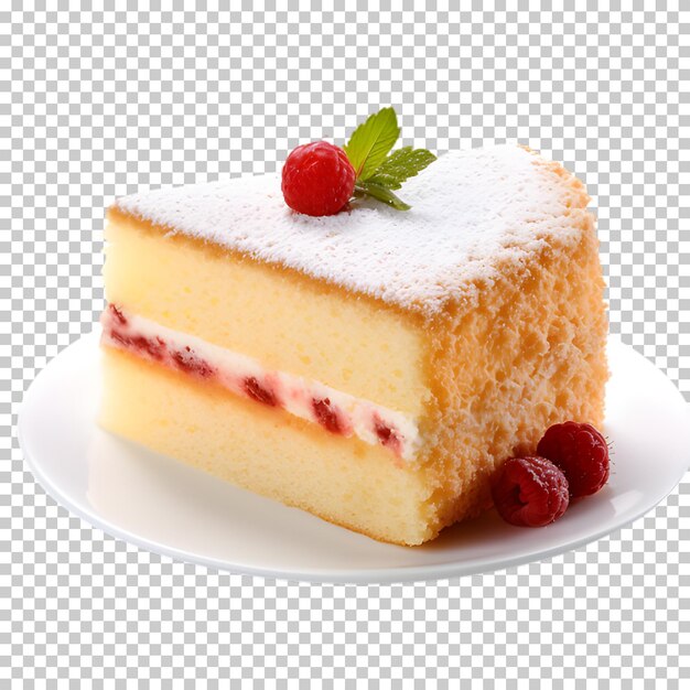 PSD delicious cake isolated on transparent background