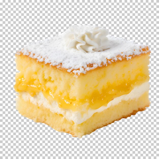 PSD delicious cake isolated on transparent background