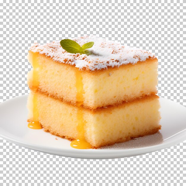 PSD delicious cake isolated on transparent background