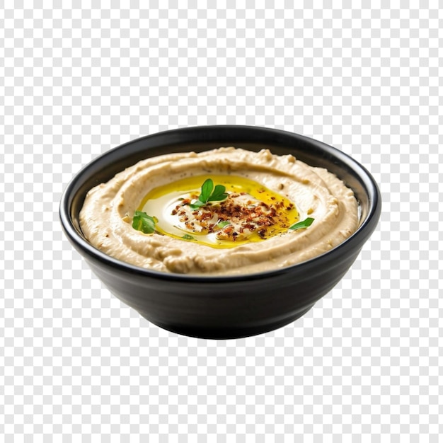 Вкусный кремовый хумус, оливковое масло, специи, петрушка, гарнитур.