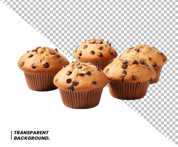 PSD delicious cupcake transparent background