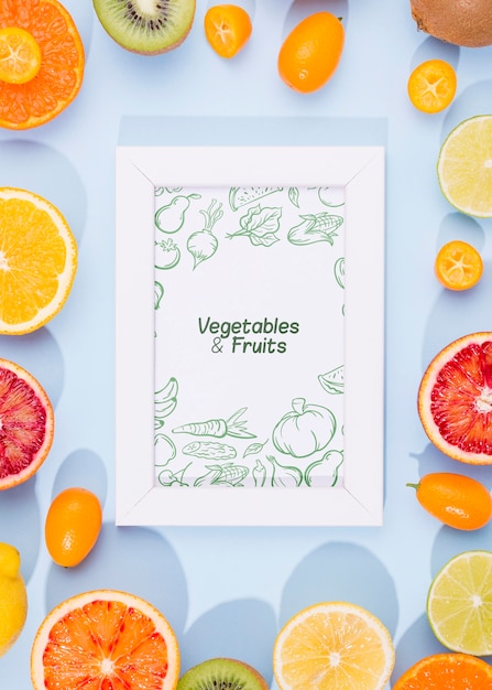 delicious food concept mock-up