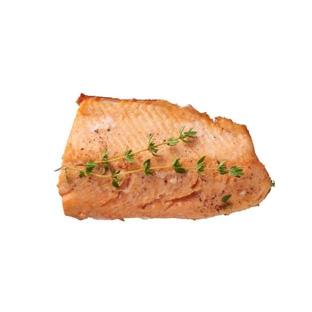 a delicious grilled meat isolated close up