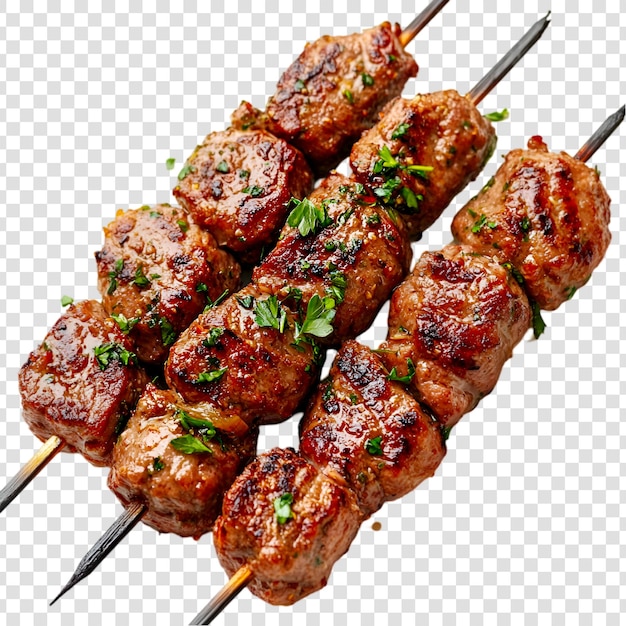 delicious grilled meat skewers savory food barbecue lunch dinner