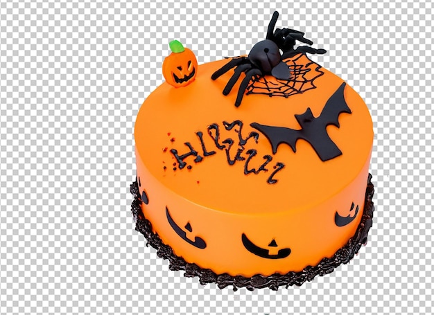 Deliziosa torta di halloween splendidamente decorata