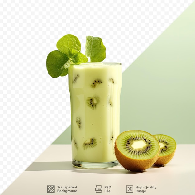 Frullato di kiwi delizioso e salutare a base di frutta fresca