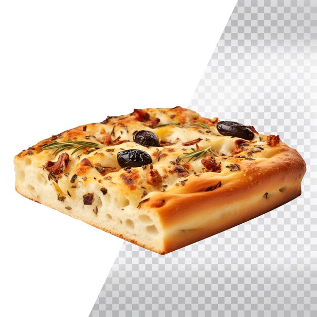 PSD delicious italian focaccia bread