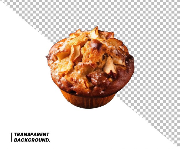 PSD delicious muffins transparent background