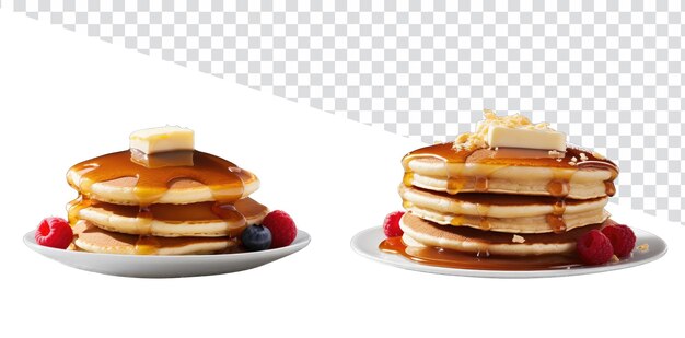 PSD delicious pancakes a foodthemed breakfast set