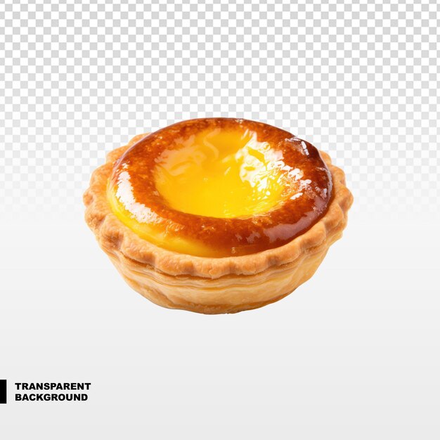 PSD delicious pie isolated on transparent background