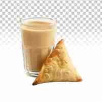 PSD delicious samosa isolated on transparent background