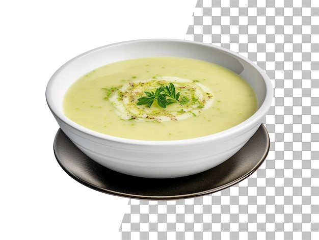 Delicious soup photo with transparent background