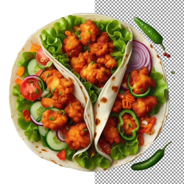 Delicious tortilla sandwich wrap png