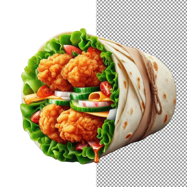 PSD 맛있는 토르라 샌드위치 포장 png