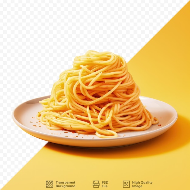 Un delizioso spaghetti.