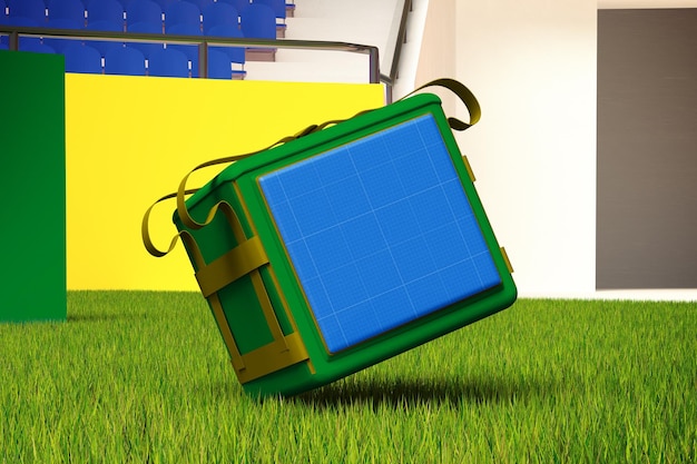 Delivery Bag World Cup Mockup