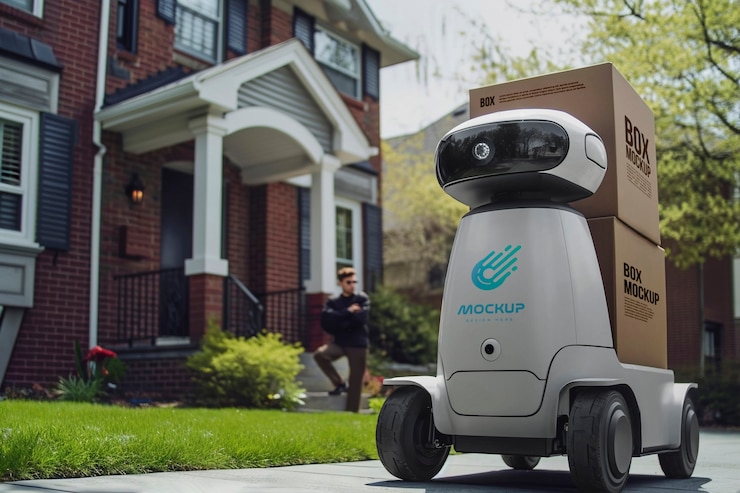 PSD delivery robot  mockup design