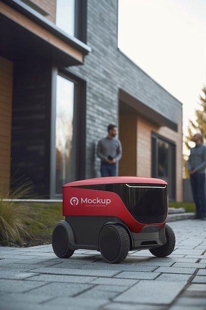 PSD delivery robot  mockup design