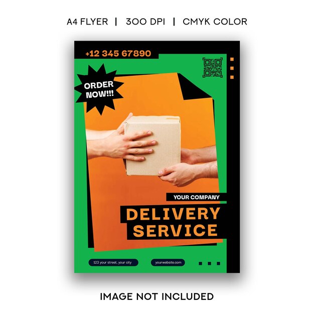 Delivery Service Flyer