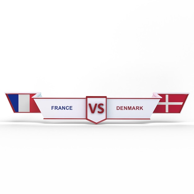 Denmark VS France Match World Cup