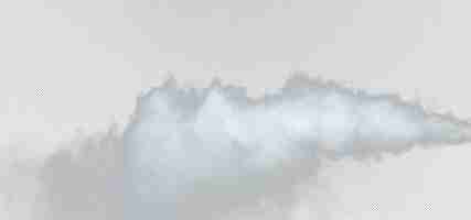 PSD dense fluffy puffs of white smoke and fog on transparent png background abstract smoke clouds movement blurred out of focus smoking blows from machine dry ice fly fluttering in air effect texture