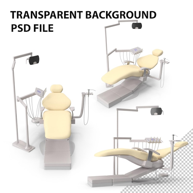 PSD poltrona odontoiatrica png