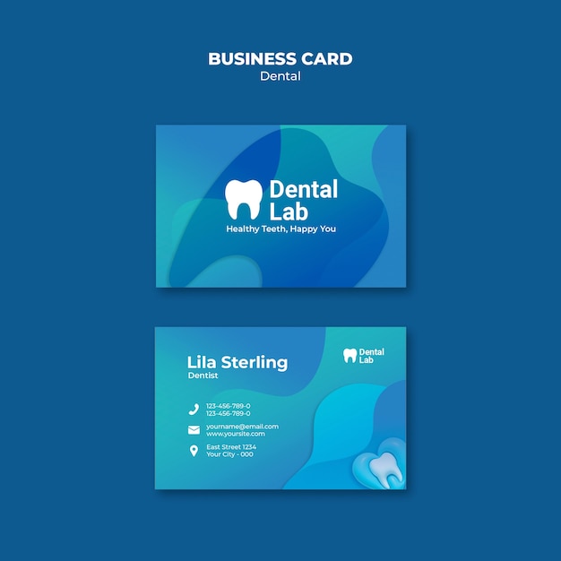 dental template design