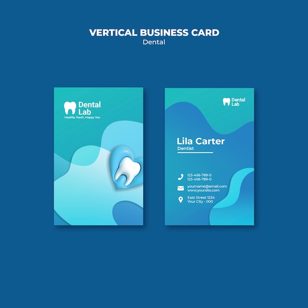 dental template design