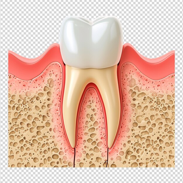 PSD strumento dentistico isolato su bianco