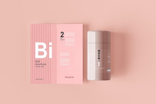 deodorant packaging mockup