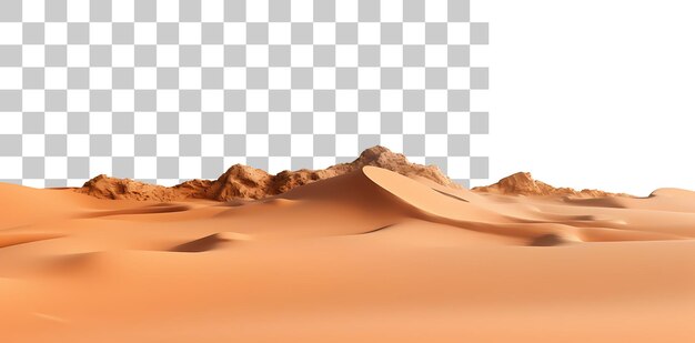 PSD desert landscape cutout