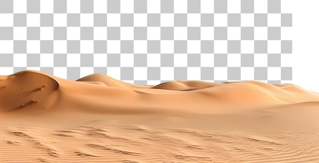 PSD desert landscape cutout