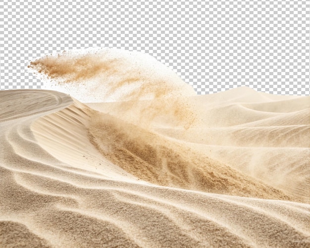 Desert sand pile