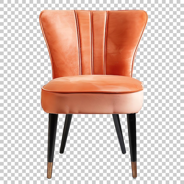 PSD design chair isolated png with transparent background