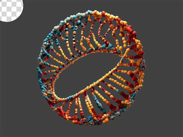 PSD dna の形をした大陸のデザイン