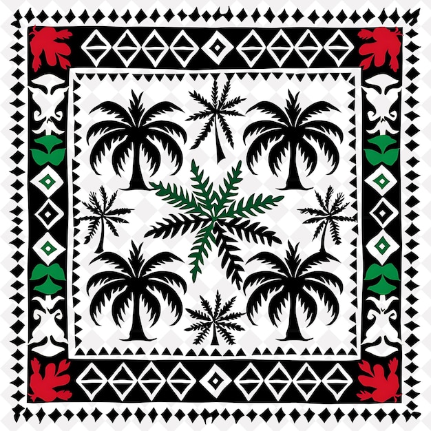 PSD a design from the collection of palm trees