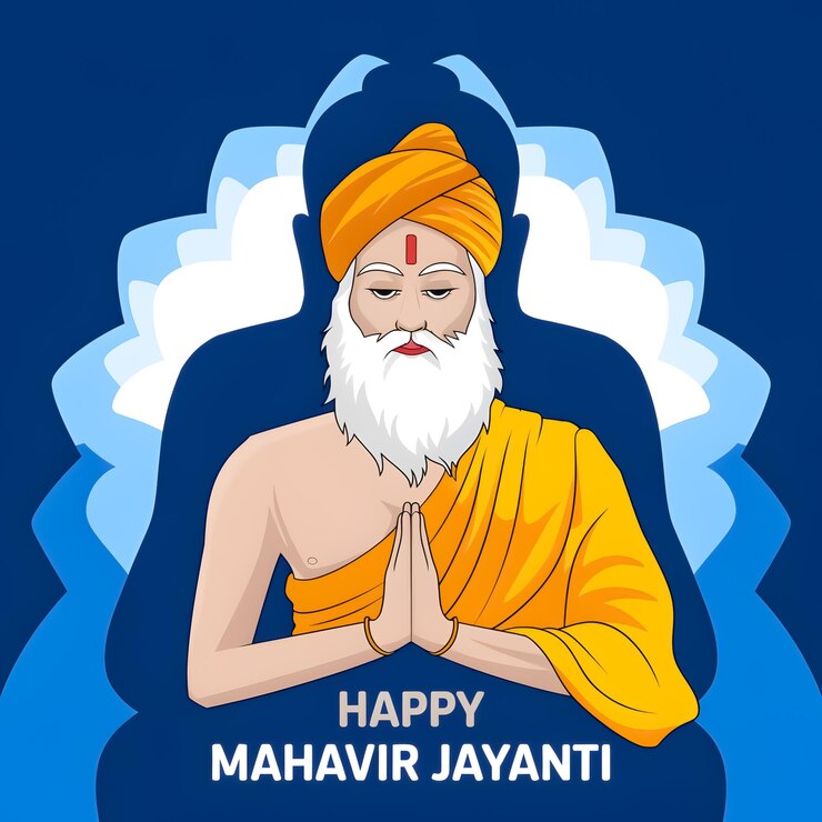 PSD design for mahavir jayanti