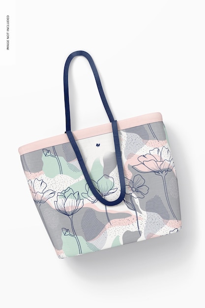 Дизайнерская сумка для покупок Mockup