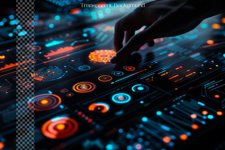 PSD designers should ensure that interactive infographics are on transparent background