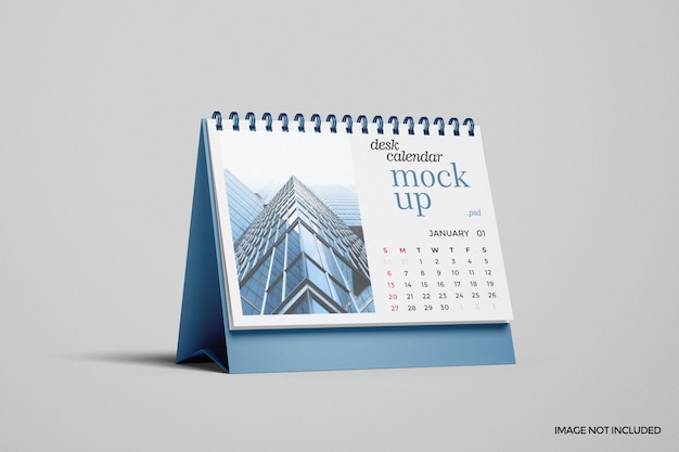 PSD calendario da tavolo mockup