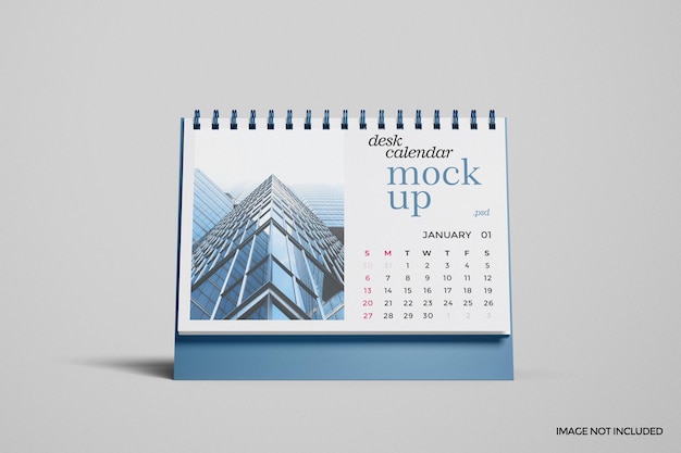 PSD calendario da tavolo mockup