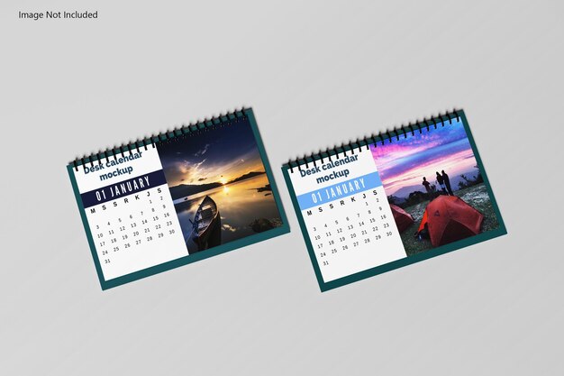 Modello di calendario da tavolo