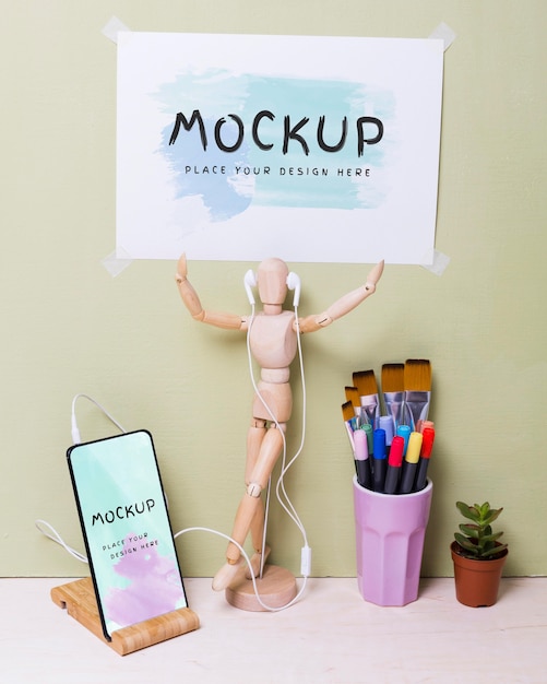 desk concept concept mock-up