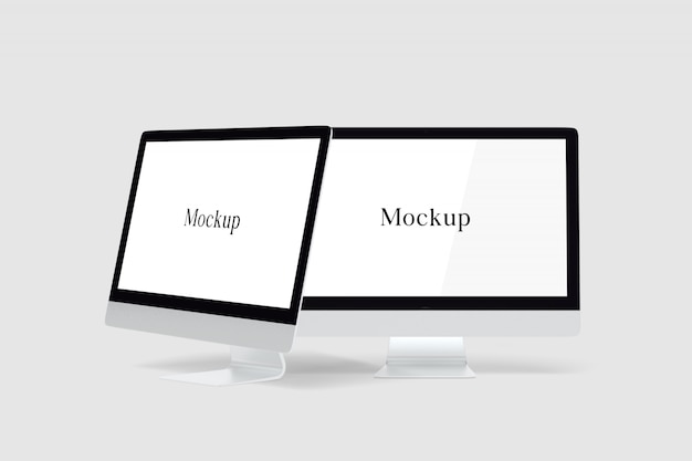 PSD desktop mockup