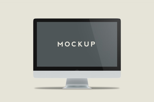 PSD desktop mockup