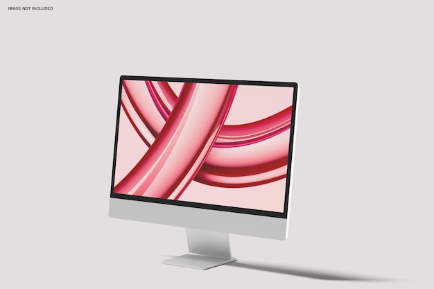Desktop Monitor Mockup
