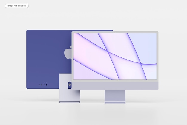 Desktop presentation mockup